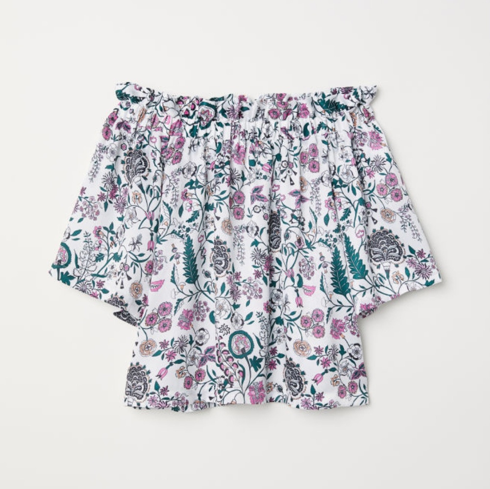 H&M off the shoulder blouse